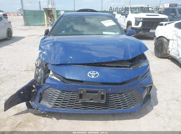 4T1DAACK6SU005390 2025 TOYOTA CAMRY Blue Widok wnętrza z tyłu