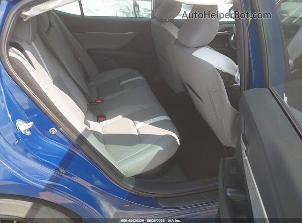 4T1DAACK6SU005390 2025 TOYOTA CAMRY Blue Widok naklejki z numerem VIN