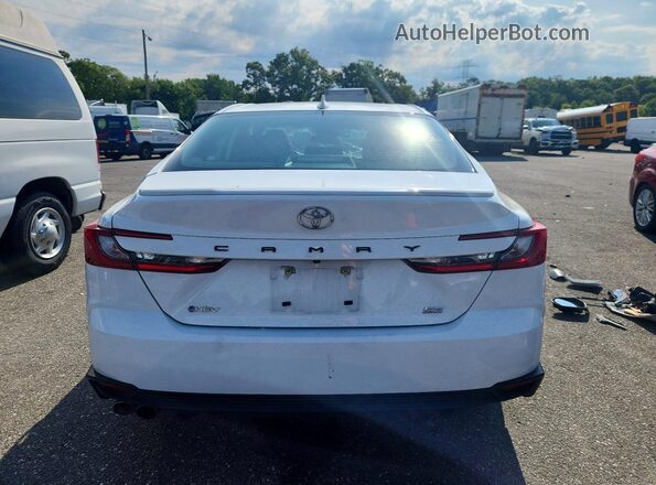 4T1DAACK6SU005793 2025 TOYOTA CAMRY White Vista trasera