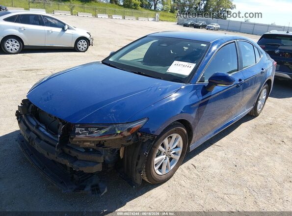 4T1DAACK6SU036378 2025 TOYOTA CAMRY Blue Przód lewy
