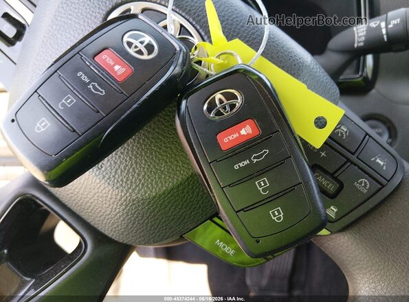 4T1DAACK6SU036378 2025 TOYOTA CAMRY Blue Widok deski rozdzielczej