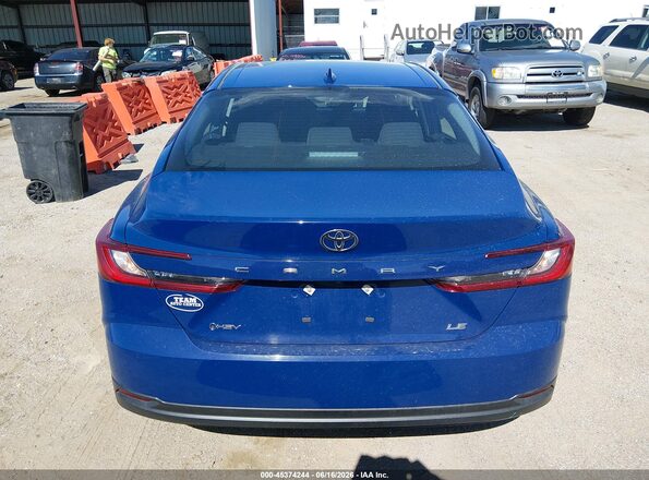4T1DAACK6SU036378 2025 TOYOTA CAMRY Blue 