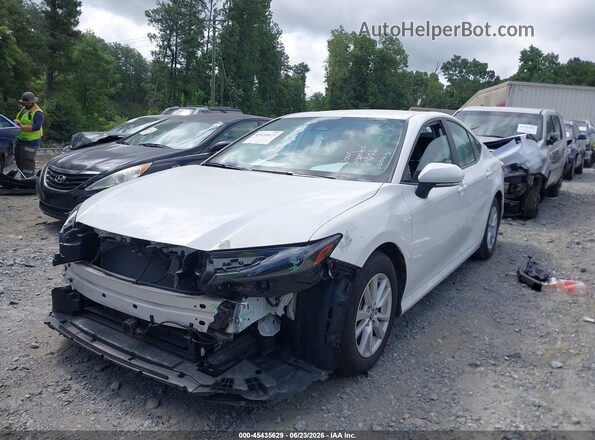 4T1DAACK6SU040186 2025 TOYOTA CAMRY Белый Передняя левая четверть