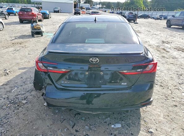 4T1DAACK6SU049826 2025 TOYOTA CAMRY Черный Вид сзади