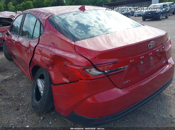 4T1DAACK6SU053309 2025 TOYOTA CAMRY Red Tył lewy