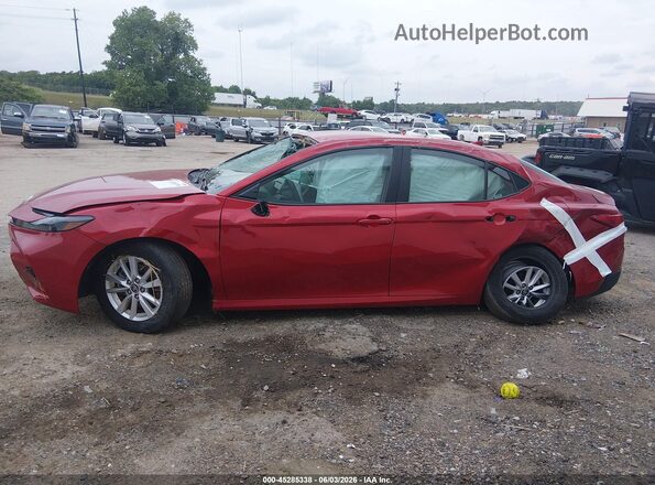 4T1DAACK6SU053309 2025 TOYOTA CAMRY Red Widok wnętrza 360 stopni
