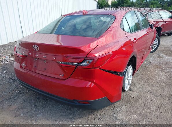 4T1DAACK6SU053309 2025 TOYOTA CAMRY Red Tył prawy