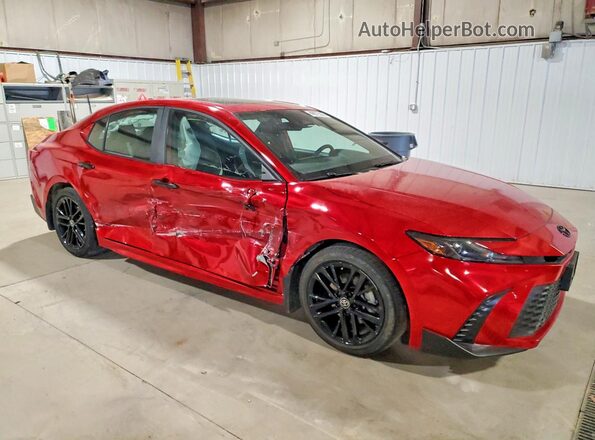 4T1DAACK6SU081059 2025 TOYOTA CAMRY Red Delantero derecho