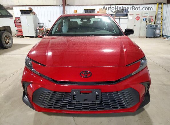 4T1DAACK6SU081059 2025 TOYOTA CAMRY Red Vista frontal