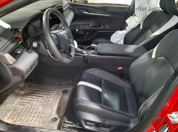 4T1DAACK6SU081059 2025 TOYOTA CAMRY Red Vista interior delantera