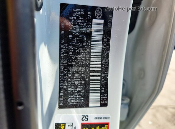 4T1DAACK6SU090523 2025 TOYOTA CAMRY White Engine compartment view