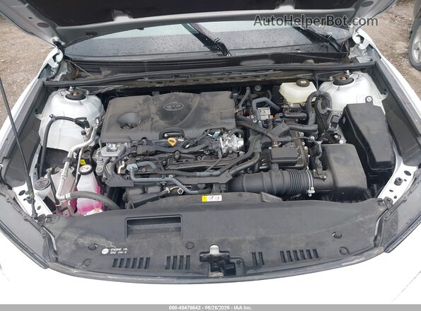 4T1DAACK6SU130910 2025 TOYOTA CAMRY White უკანა ხედი
