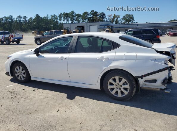 4T1DAACK6SU143639 2025 TOYOTA CAMRY White უკანა მარცხენა