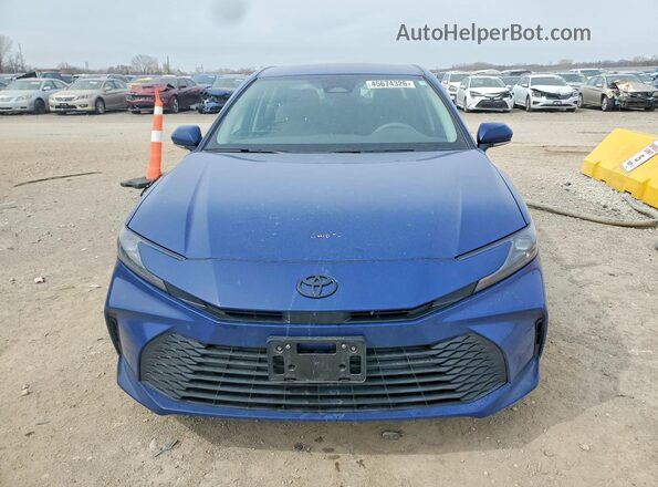 4T1DAACK6SU156309 2025 TOYOTA CAMRY Blue Դիմացի տեսք
