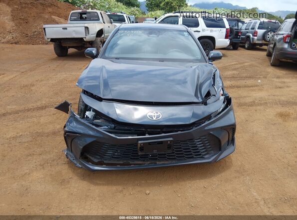 4T1DAACK6SU157475 2025 TOYOTA CAMRY Gray Instrument cluster view