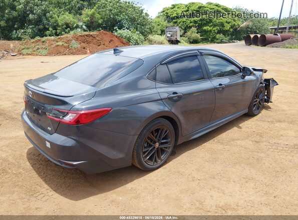 4T1DAACK6SU157475 2025 TOYOTA CAMRY Gray Rear right