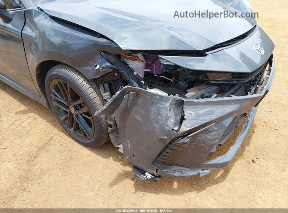 4T1DAACK6SU157475 2025 TOYOTA CAMRY Gray Front view