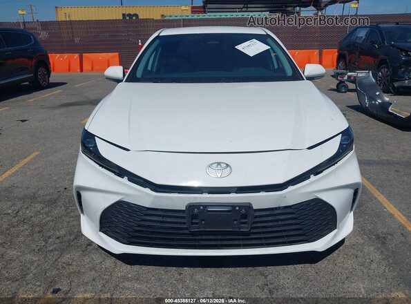 4T1DAACK6SU177757 2025 TOYOTA CAMRY White Rear interior view