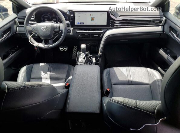 4T1DAACK6SU179850 2025 TOYOTA CAMRY White Widok deski rozdzielczej