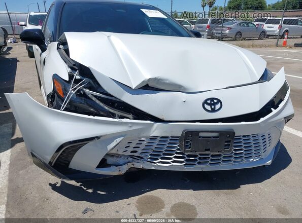 4T1DAACK6SU183297 2025 TOYOTA CAMRY White წინა ხედი