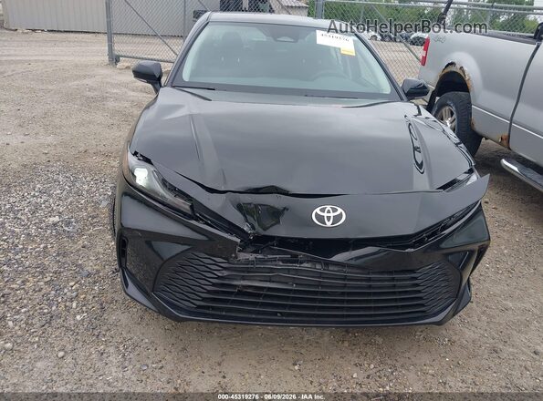 4T1DAACK6SU192078 2025 TOYOTA CAMRY Black Դիմացի տեսք