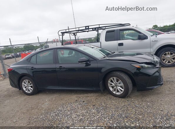 4T1DAACK6SU192078 2025 TOYOTA CAMRY Black Սալոնի հետևի տեսք