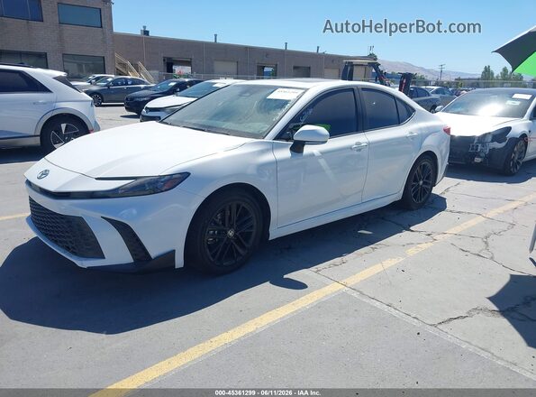 4T1DAACK6SU551171 2025 TOYOTA CAMRY White Front left