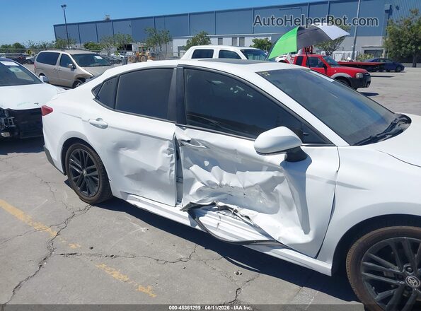 4T1DAACK6SU551171 2025 TOYOTA CAMRY White Front view