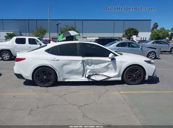 4T1DAACK6SU551171 2025 TOYOTA CAMRY White Rear interior view