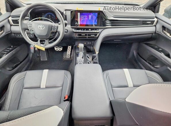 4T1DAACK6SU574577 2025 TOYOTA CAMRY Black Вид панелі приладів