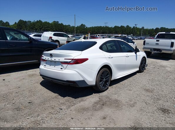 4T1DAACK6SU609389 2025 TOYOTA CAMRY White Հետևի աջ