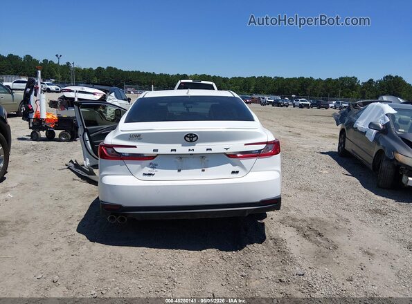 4T1DAACK6SU609389 2025 TOYOTA CAMRY White 