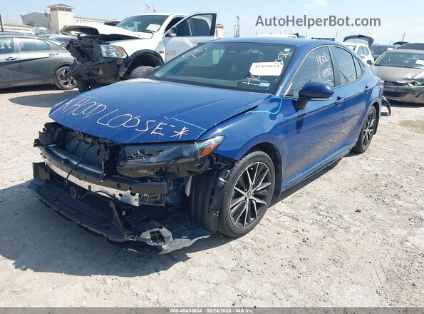 4T1DAACK6TU214209 2026 TOYOTA CAMRY Синий Передняя левая четверть
