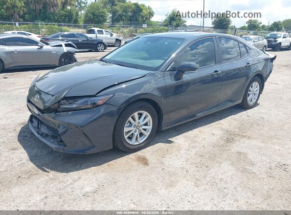 4T1DAACK6TU233729 2026 TOYOTA CAMRY Gray წინა მარცხენა ხედი სამი მეოთხედიდან