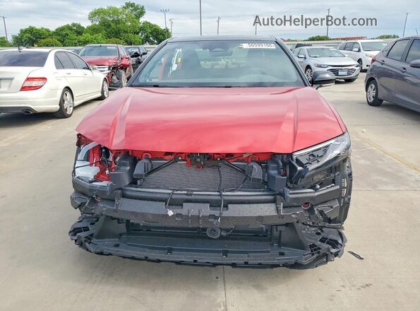 4T1DAACK6TU257772 2026 TOYOTA CAMRY Красный Вид спереди