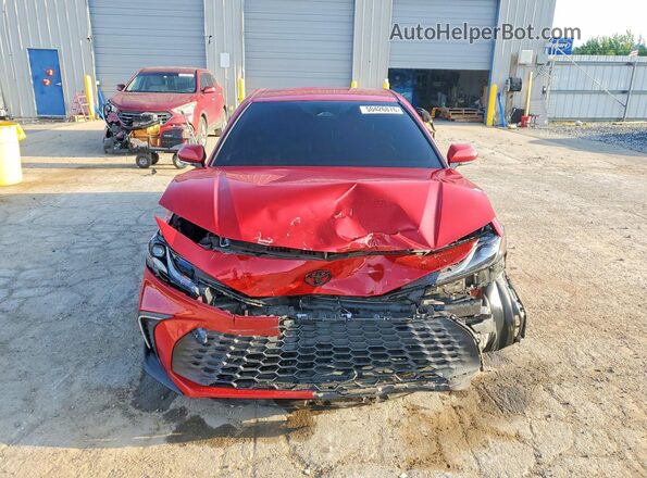 4T1DAACK7SU052962 2025 TOYOTA CAMRY Red Vista frontal