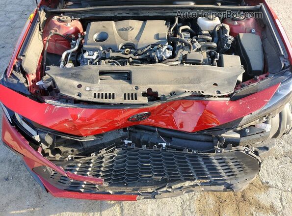 4T1DAACK7SU052962 2025 TOYOTA CAMRY Red Vista interior trasera