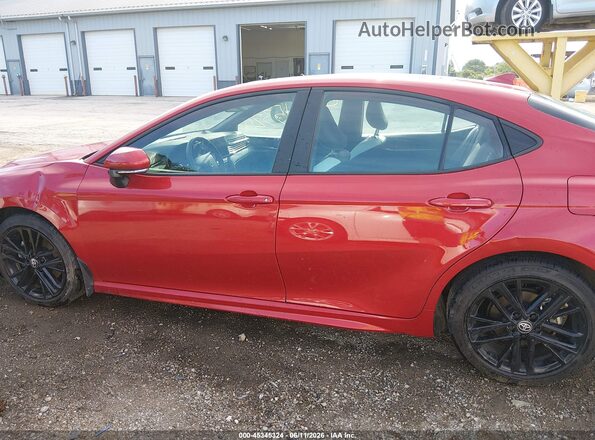 4T1DAACK7SU085797 2025 TOYOTA CAMRY Red Widok wnętrza 360 stopni