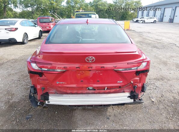 4T1DAACK7SU085797 2025 TOYOTA CAMRY Red 