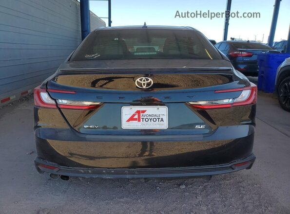 4T1DAACK7SU090238 2025 TOYOTA CAMRY Black Вид ззаду