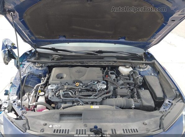 4T1DAACK7SU094984 2025 TOYOTA CAMRY Blue Rear view
