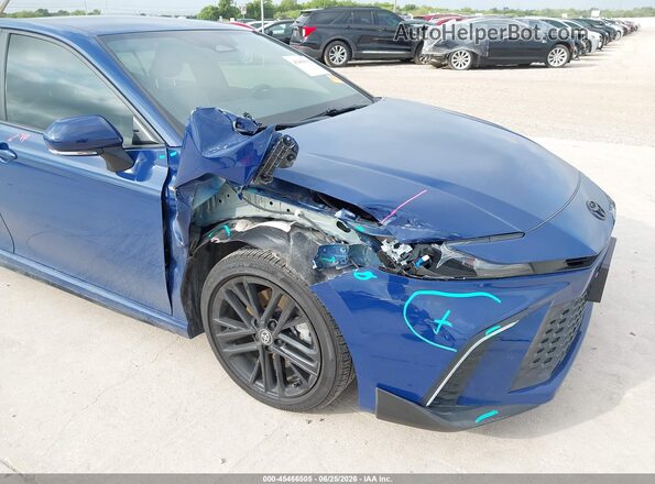 4T1DAACK7SU094984 2025 TOYOTA CAMRY Blue Front view