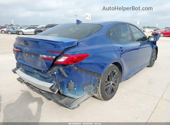 4T1DAACK7SU094984 2025 TOYOTA CAMRY Blue Rear right