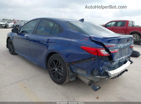 4T1DAACK7SU094984 2025 TOYOTA CAMRY Blue Rear left