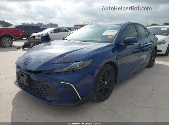 4T1DAACK7SU094984 2025 TOYOTA CAMRY Blue Front left