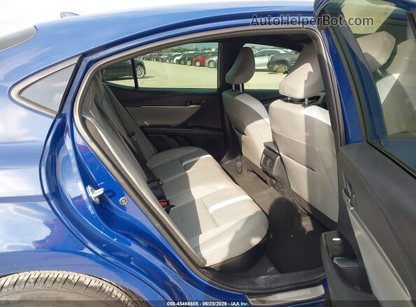 4T1DAACK7SU094984 2025 TOYOTA CAMRY Blue VIN sticker view