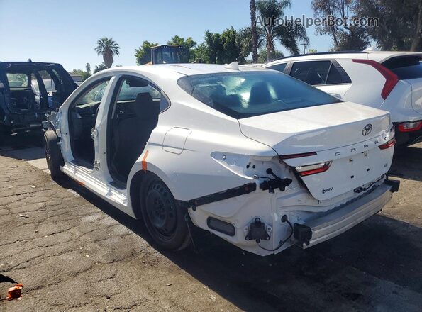 4T1DAACK7SU096198 2025 TOYOTA CAMRY White Задня ліва чверть