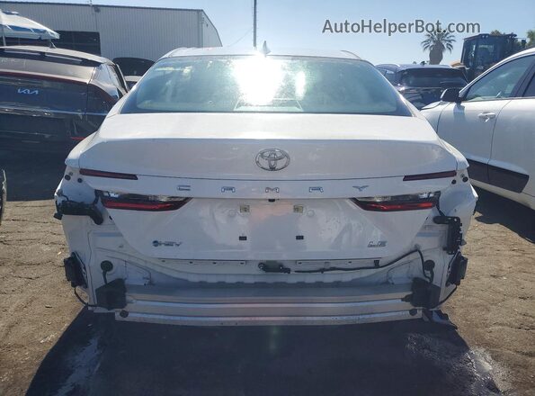 4T1DAACK7SU096198 2025 TOYOTA CAMRY White Вид ззаду