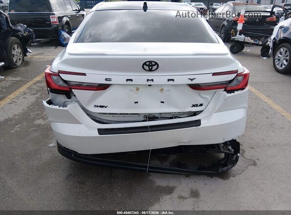 4T1DAACK7SU117356 2025 TOYOTA CAMRY White Front view
