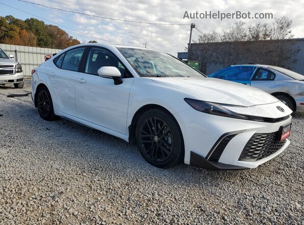 4T1DAACK7SU151376 2025 TOYOTA CAMRY White 